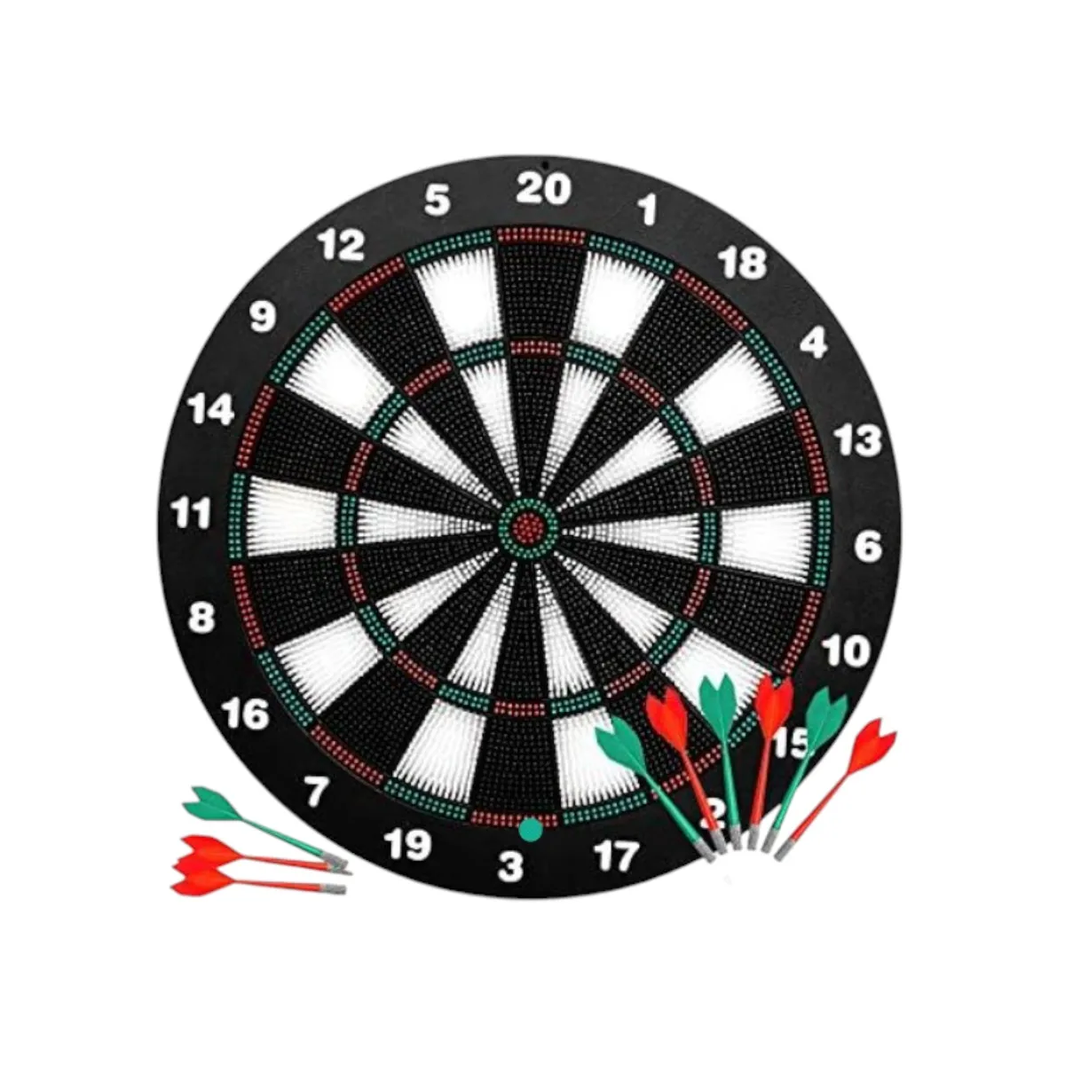 GENERICO - TABLERO DE DARDOS SIMPLE DE ABS