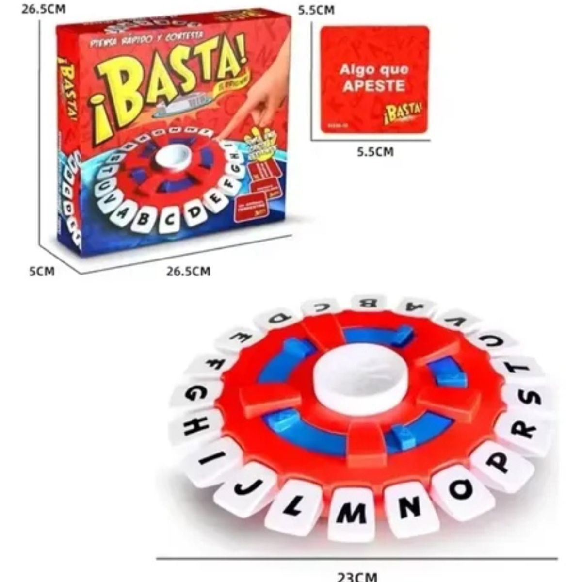 GENERICO - Juego de letras - Juego de mesa electrónico tipo Basta