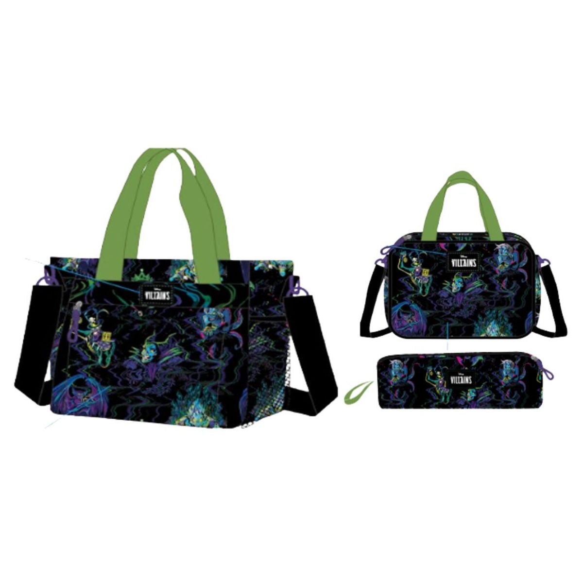 DISNEY - Disney Villanas Pack Escolar Niña Multicolor