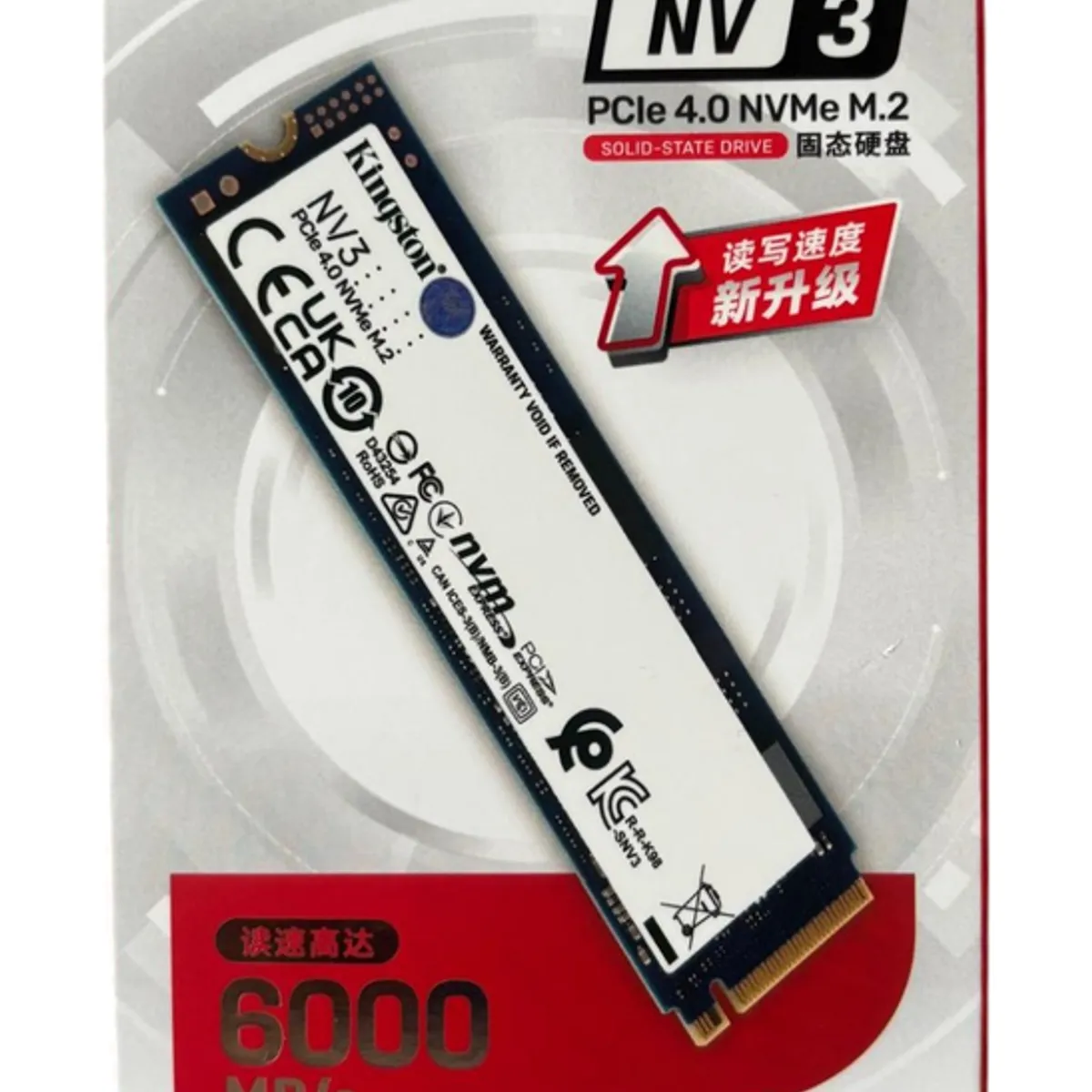 KINGSTON - Unidad de estado sólido SSD Kingston NV3 1TB M.2 NVMe PCIe 4.0