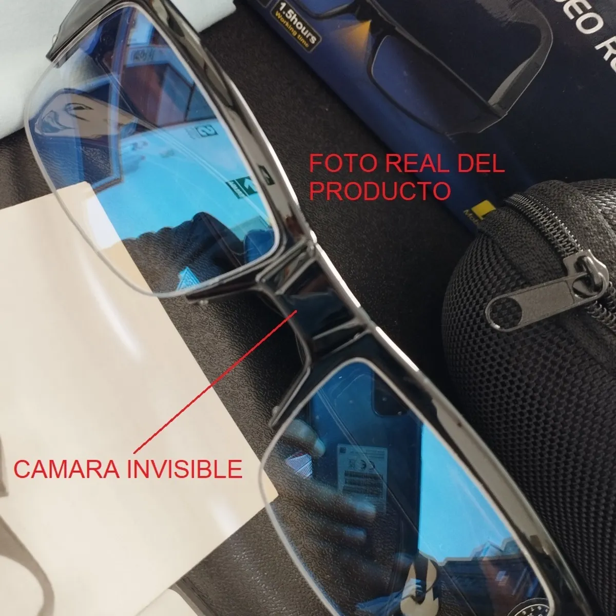 OEM - Lentes Espia - Camara invisible indetectable - Para Juicios
