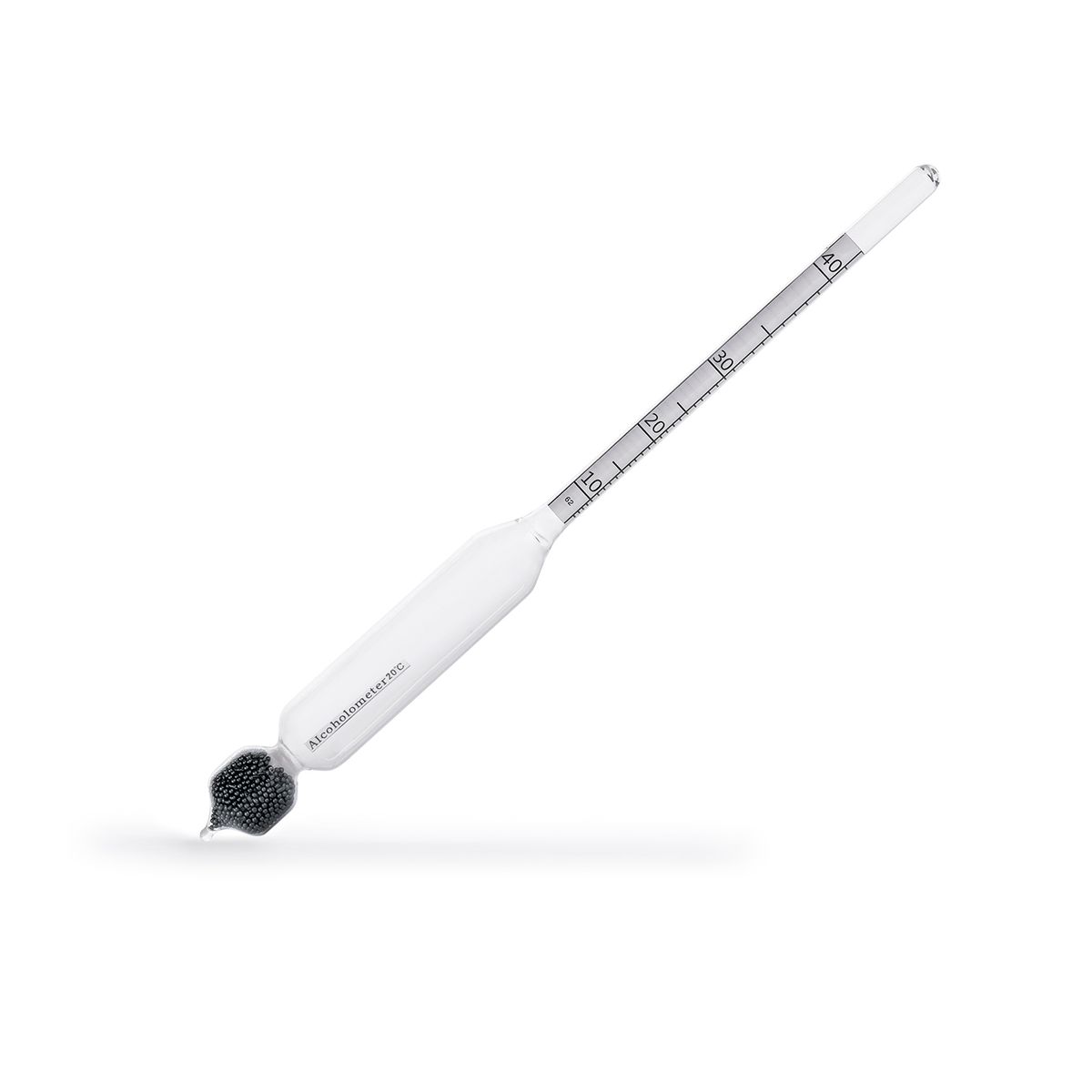 GENERICO - Alcoholímetro Medidor De Alcohol  0 - 100% Hidrómetro Densímetro