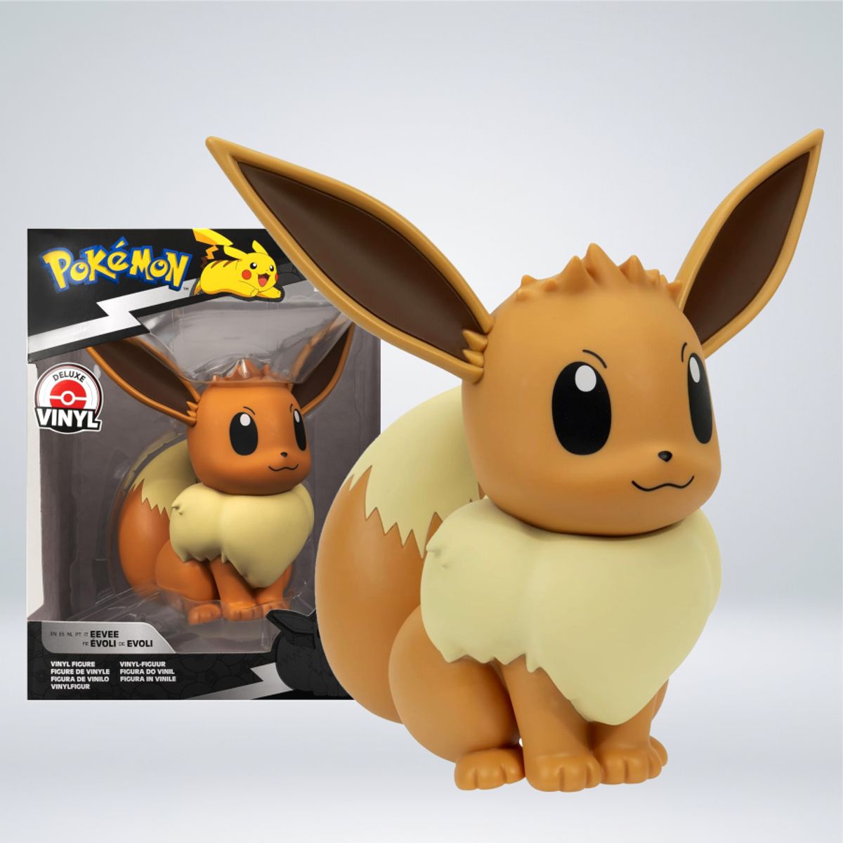 POKEMON - FIGURAS POKEMON SELECT EEVEE DELUXE VINYL GRANDE