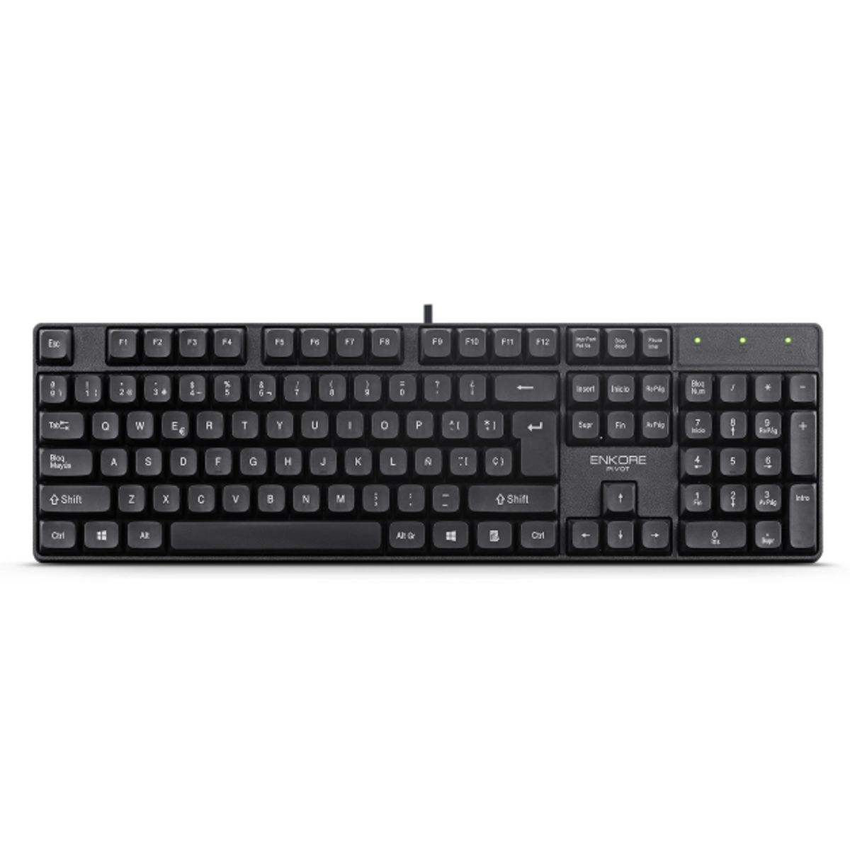ENKORE - Teclado Oficina Waterproof Enkore Pivot ENK 301