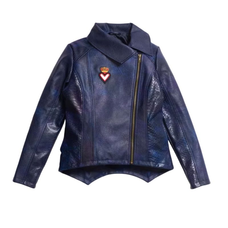 DISNEY - Descendientes 4 Casaca Heart Niña Estilo Villana Rebelde