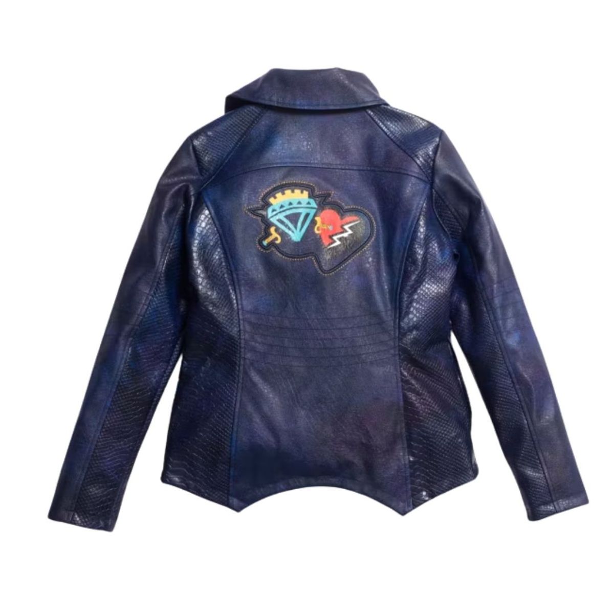 DISNEY - Descendientes 4 Casaca Heart Niña Estilo Villana Rebelde