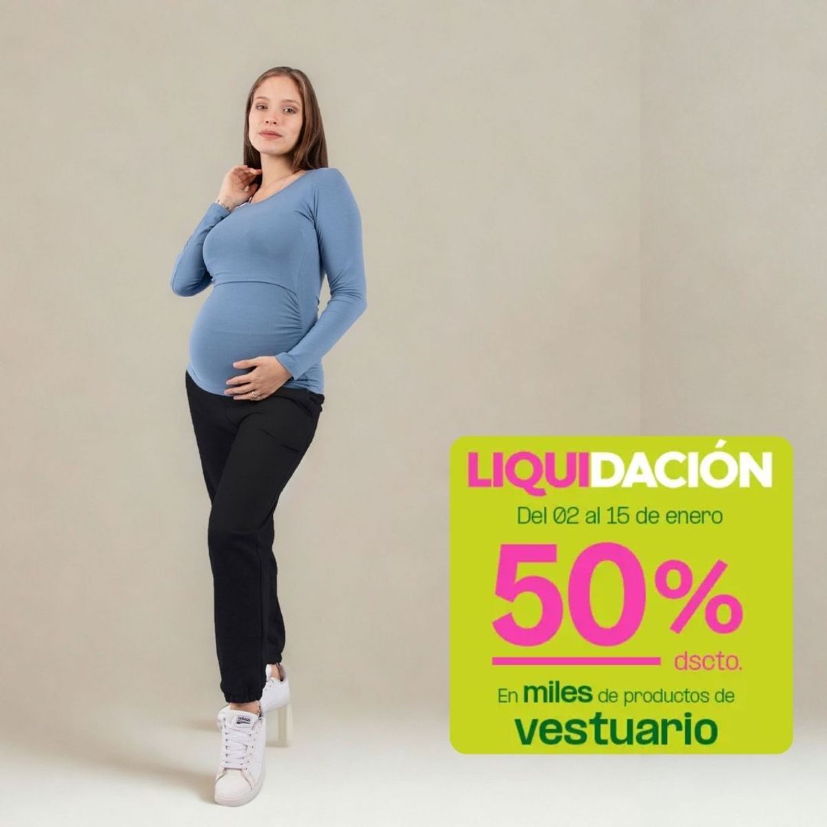 MOMMYLAND - PANTALON JOGGER MATERNAL