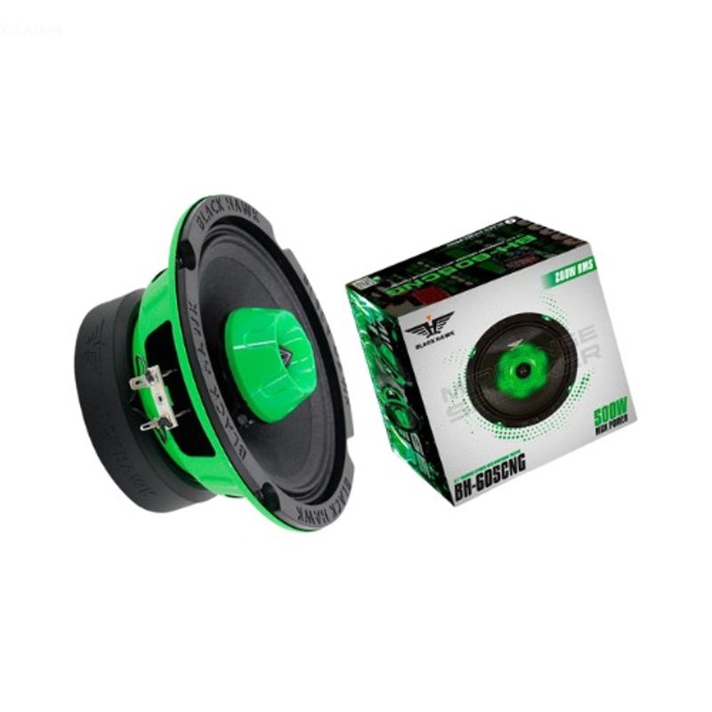 GENERICO - MEDIO RANGO BLACK HAWK 6.5 PULG LUZ LED VERDE