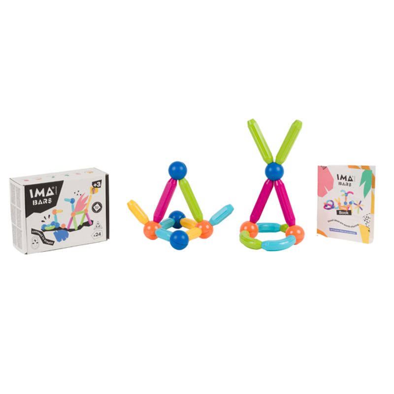 IMANIX - Imanix Set magnético Imabars 24 piezas