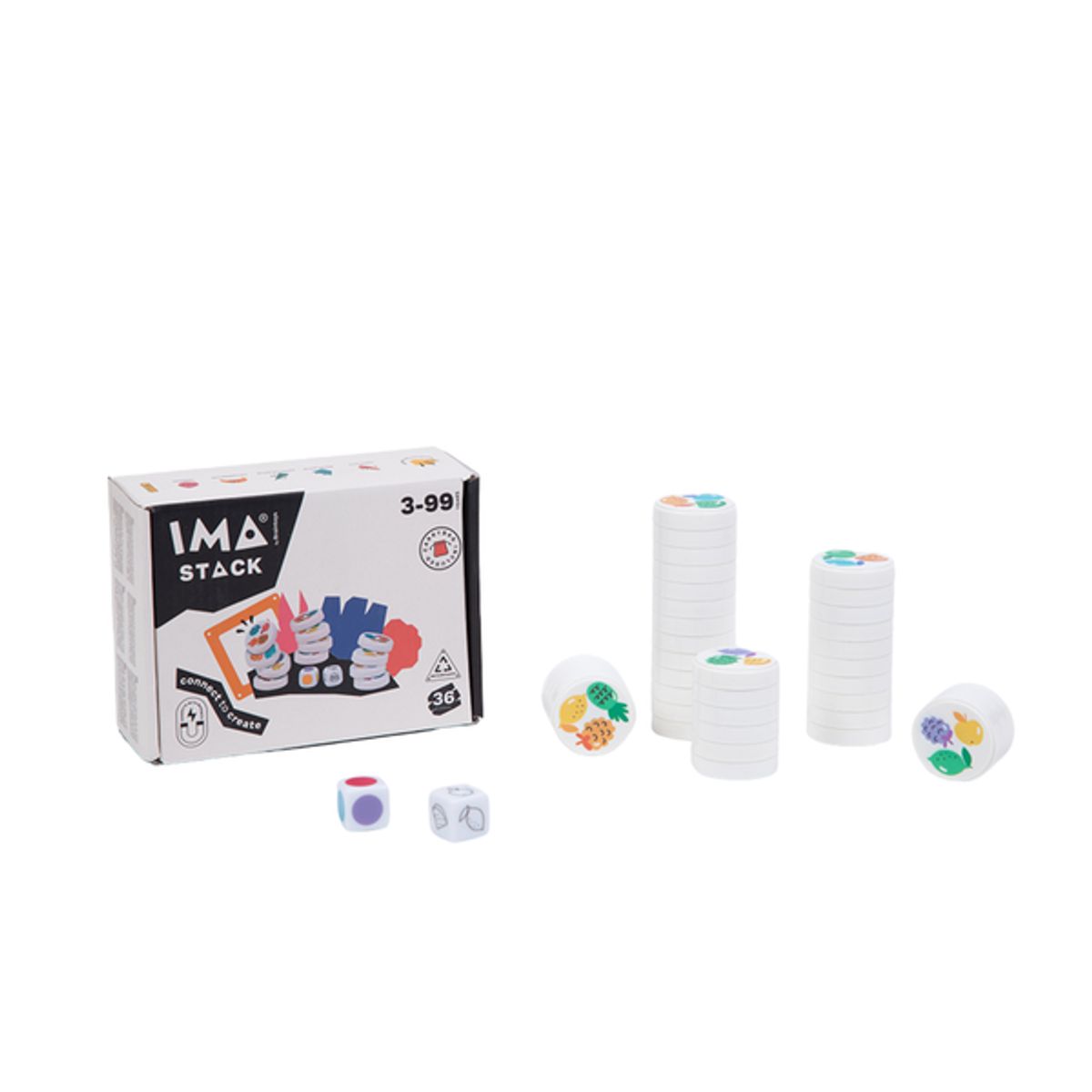 IMANIX - Imanix Juego Imastack 36 piezas imantadas