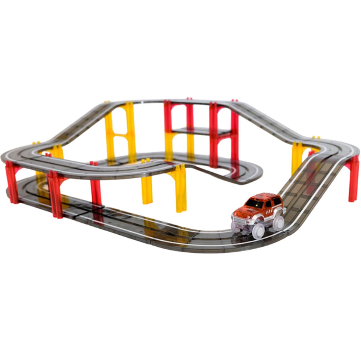 IMANIX - Imanix Set magnético pista carrera de velocidad 34 piezas