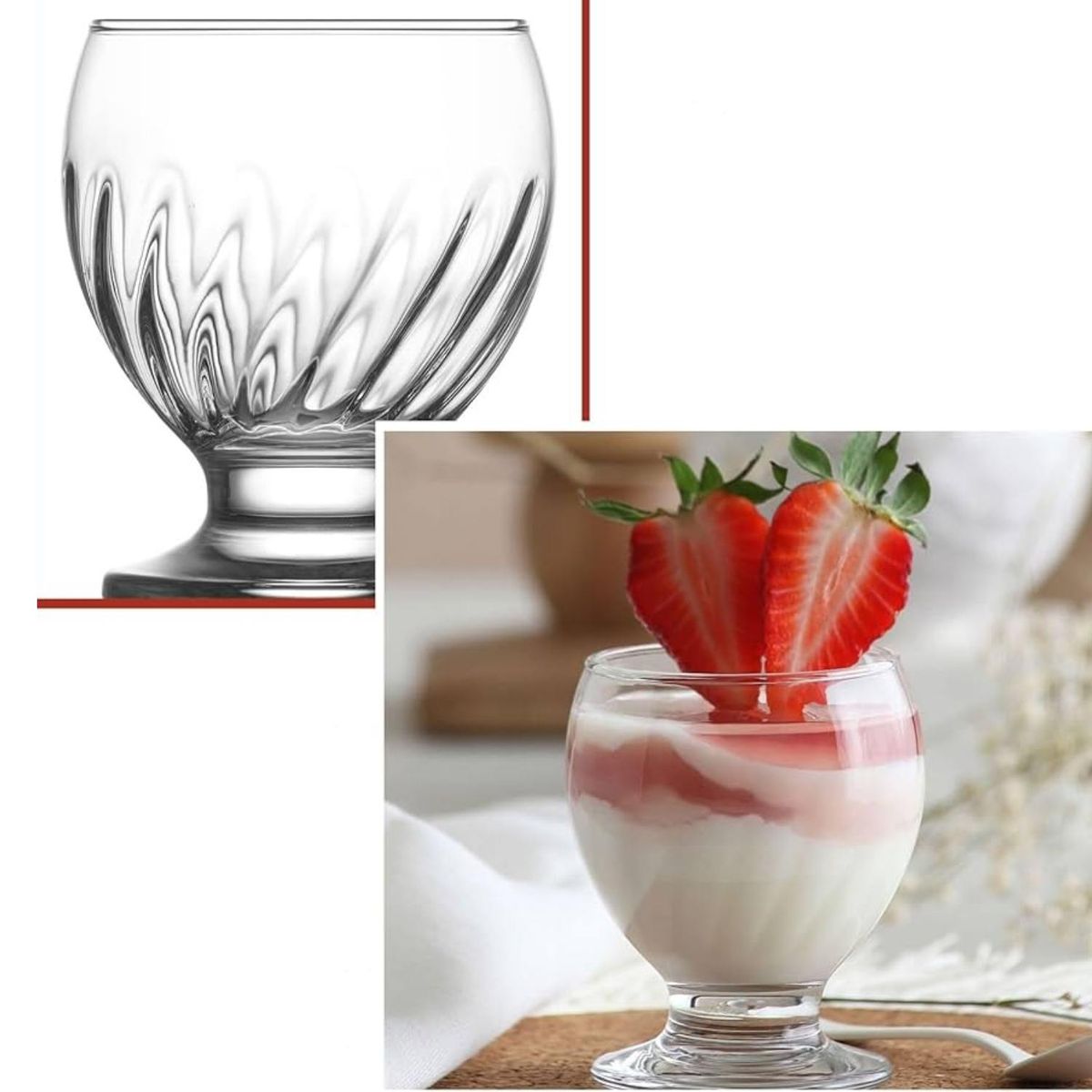 NADIR - Copa Helado Clube 12 Oz Nadir