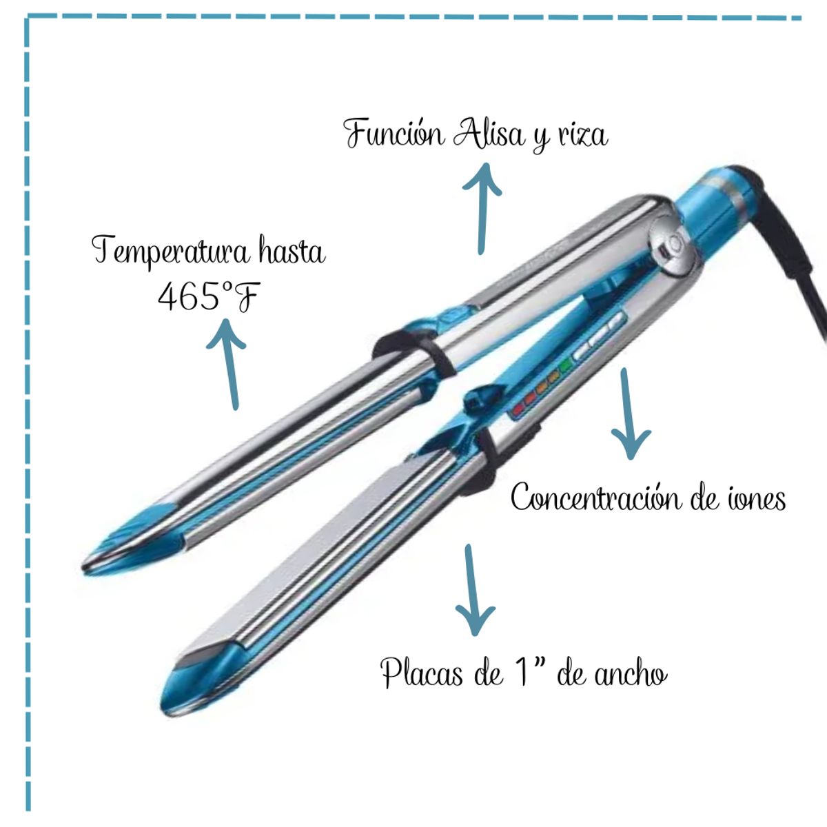 BABYLISS PRO - Plancha Babyliss Pro Nano Titanium Optima 3100