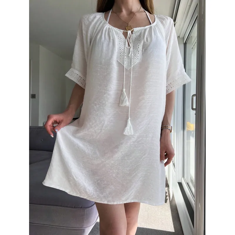 KAST PE - Vestido Salida de Playa Omayra - Talla XL