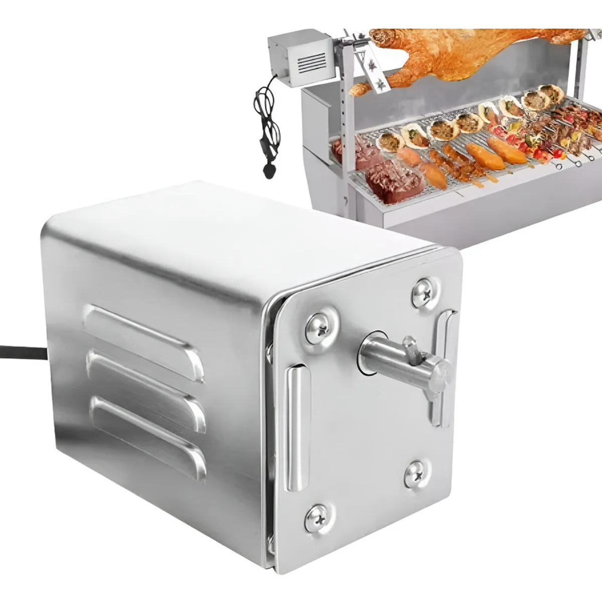 QUICK - Motor Parrilla Spiedo 30k Caja Inoxidable