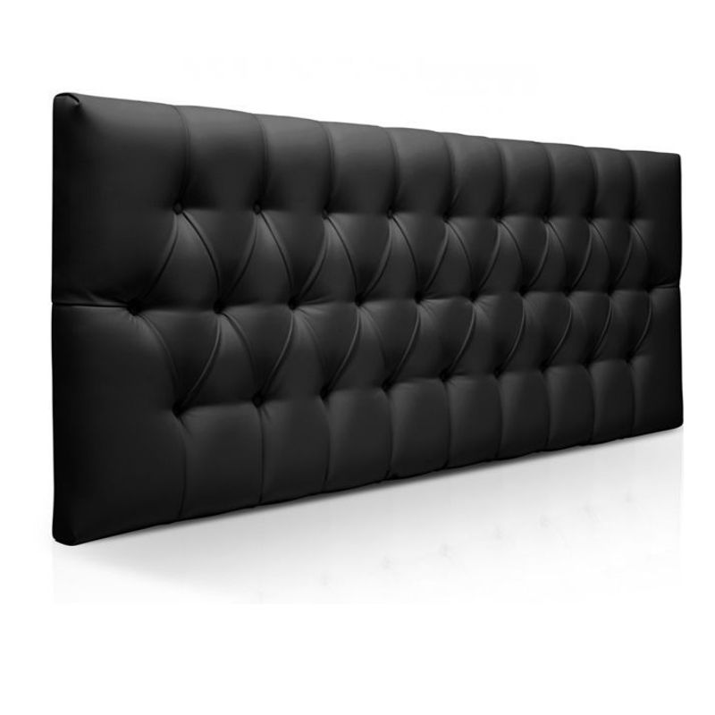 GENERICO - Cabecera Box Darling Capitoné Queen - Negro