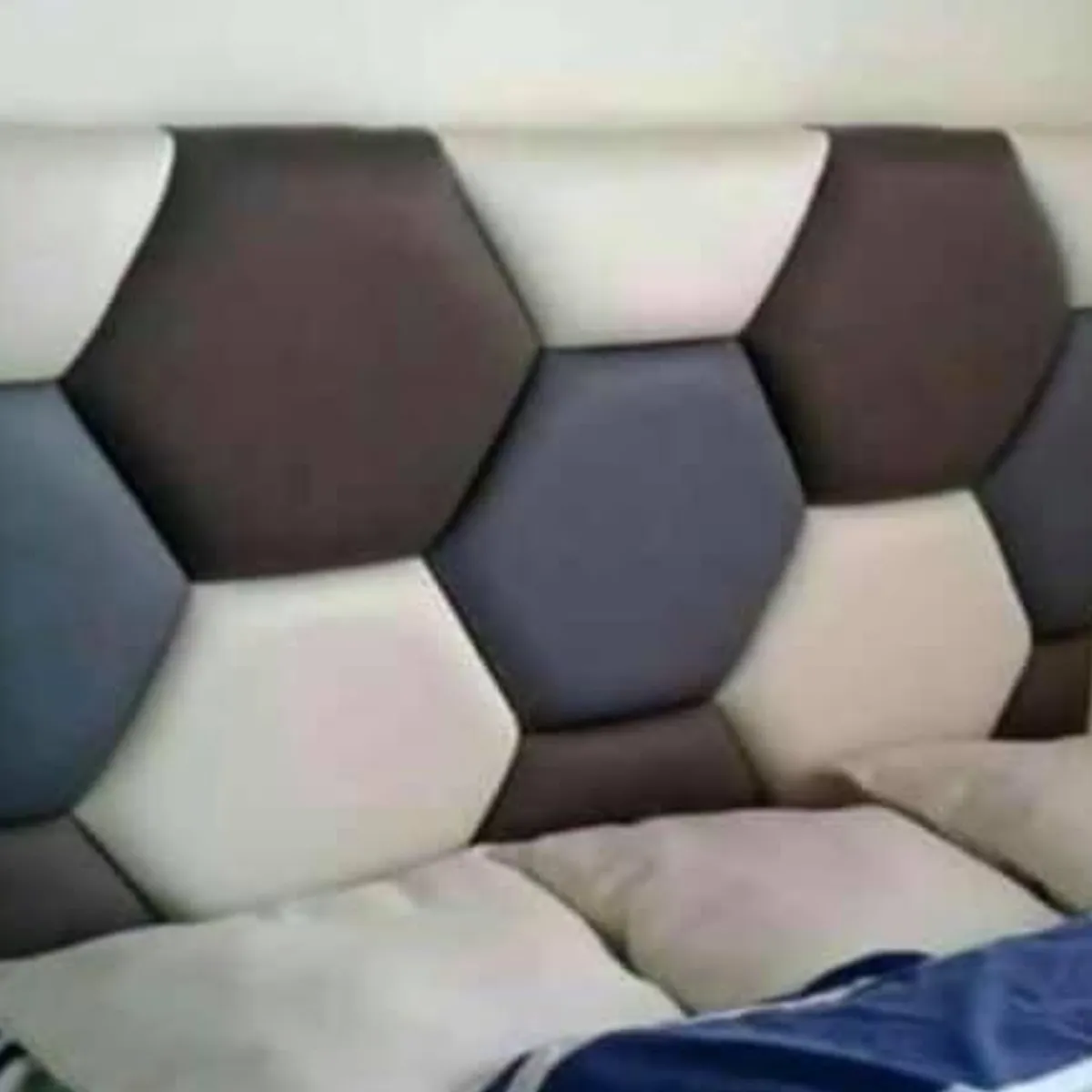 GENERICO - Cabecera Box Weymi 1.5 Plazas Cocos - Multicolor