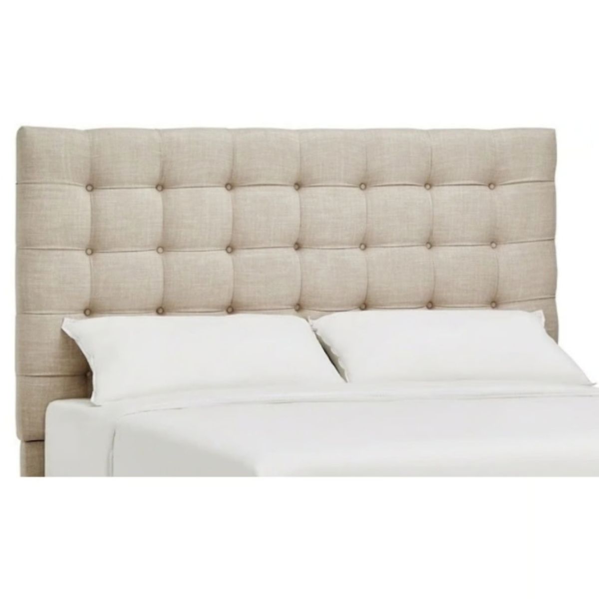 GENERICO - Cabecera Box Weymi 1.5 Plazas Lineal - Beige