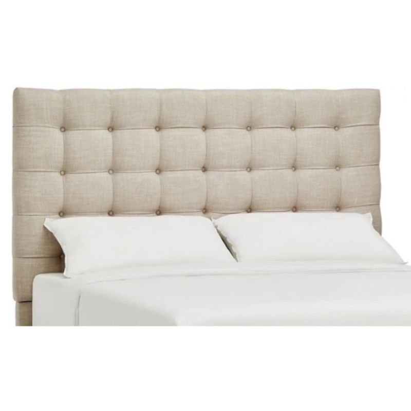 GENERICO - Cabecera Box Weymi 1.5 Plazas Lineal - Beige