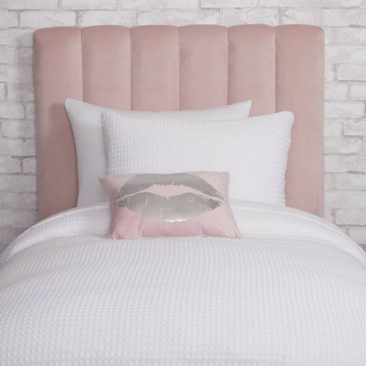 GENERICO - Cabecera Box Weymi 1.5 Plazas Panel - Rosa