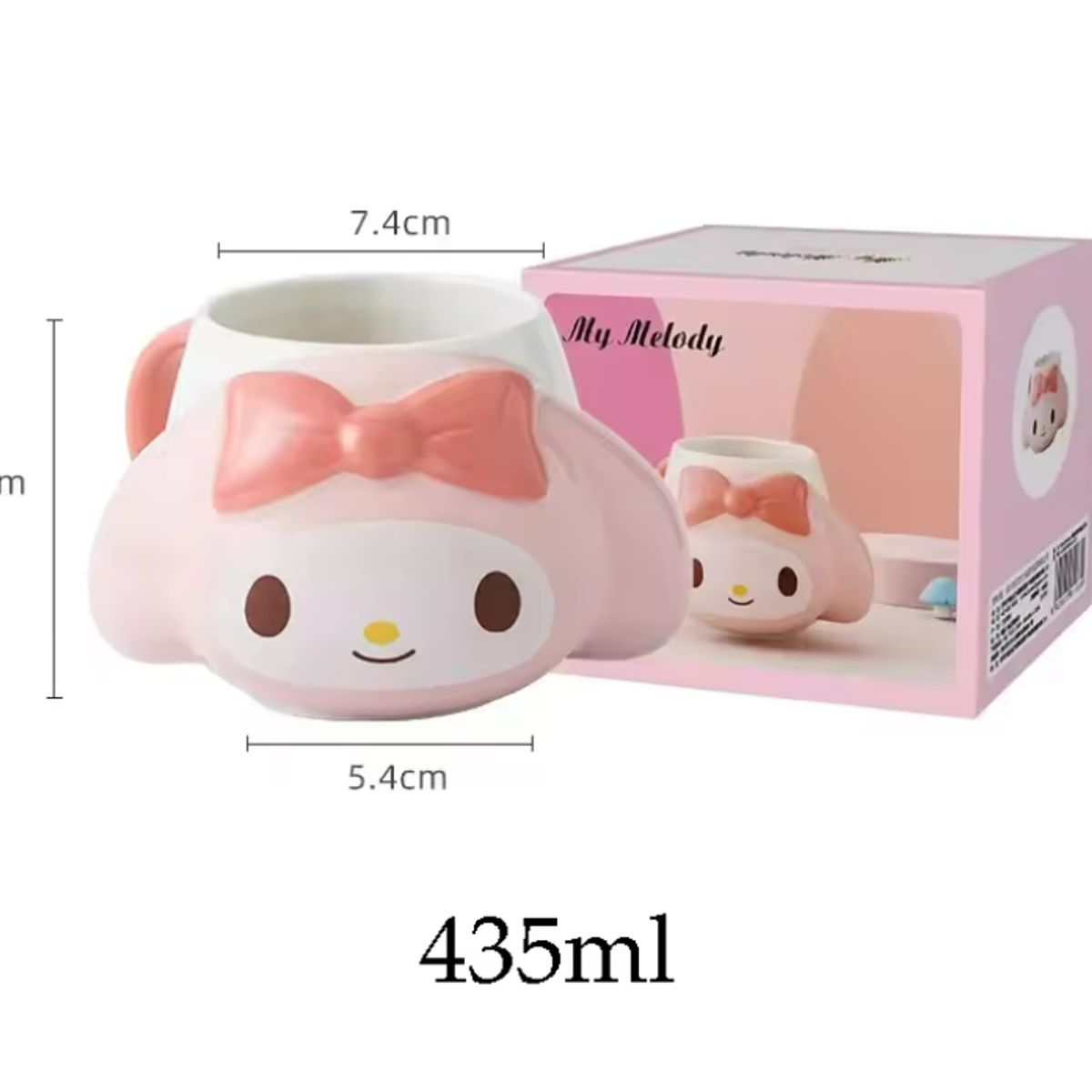 GENERICO - TAZA CARA 3D MY MELODY