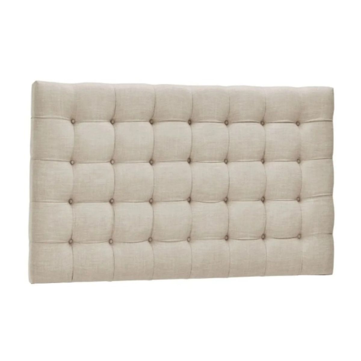 GENERICO - Cabecera Box Weymi 2 Plazas Lineal - Beige