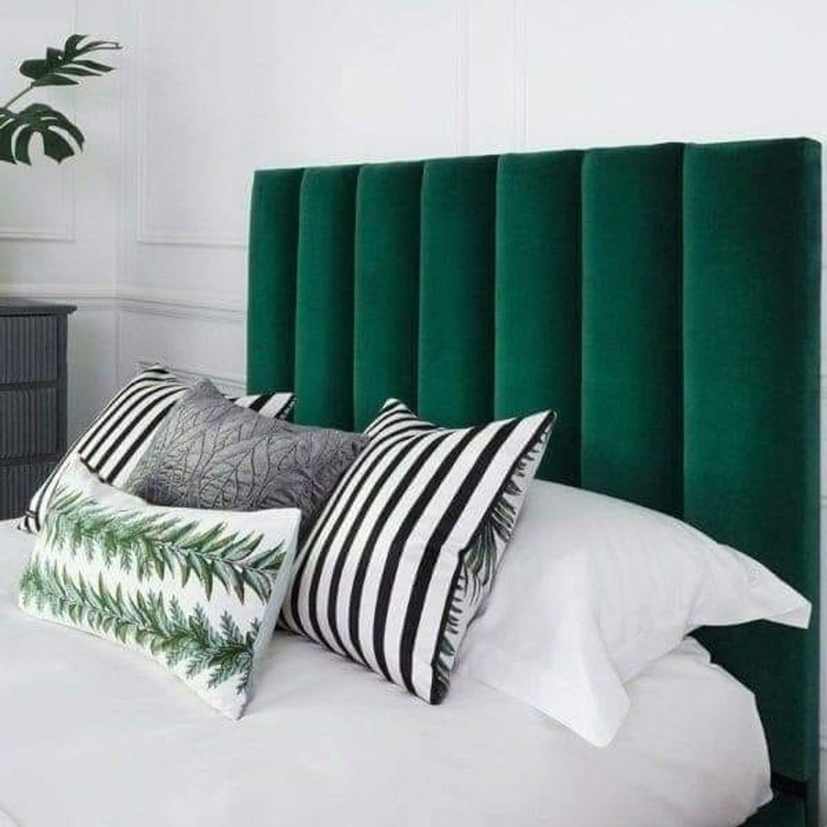 GENERICO - Cabecera Box Weymi 2 Plazas Panel - Verde