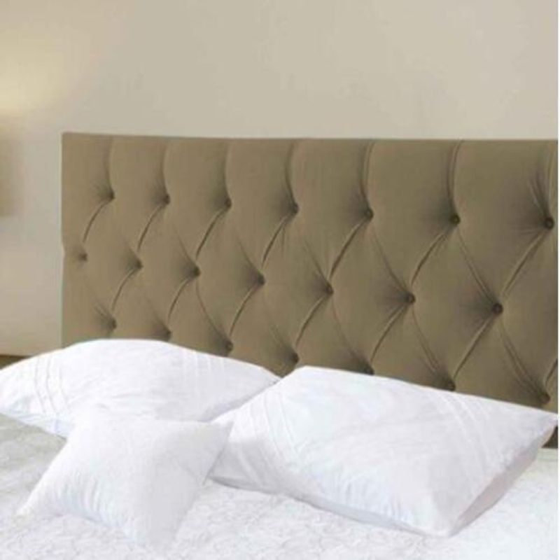 GENERICO - Cabecera Box Weymi Capitoné King - Marrón