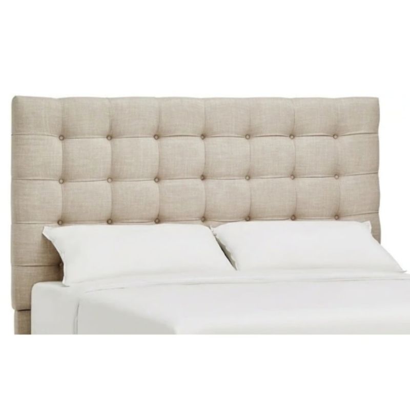 GENERICO - Cabecera Box Weymi Queen Lineal - Beige