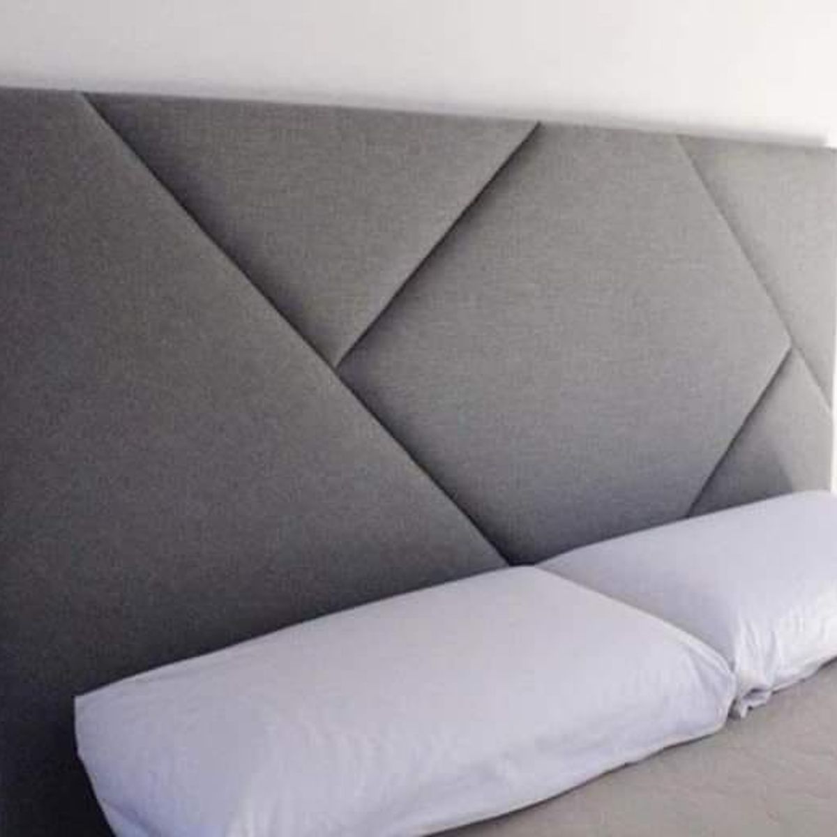 GENERICO - Cabecera Geometric Queen - Gris