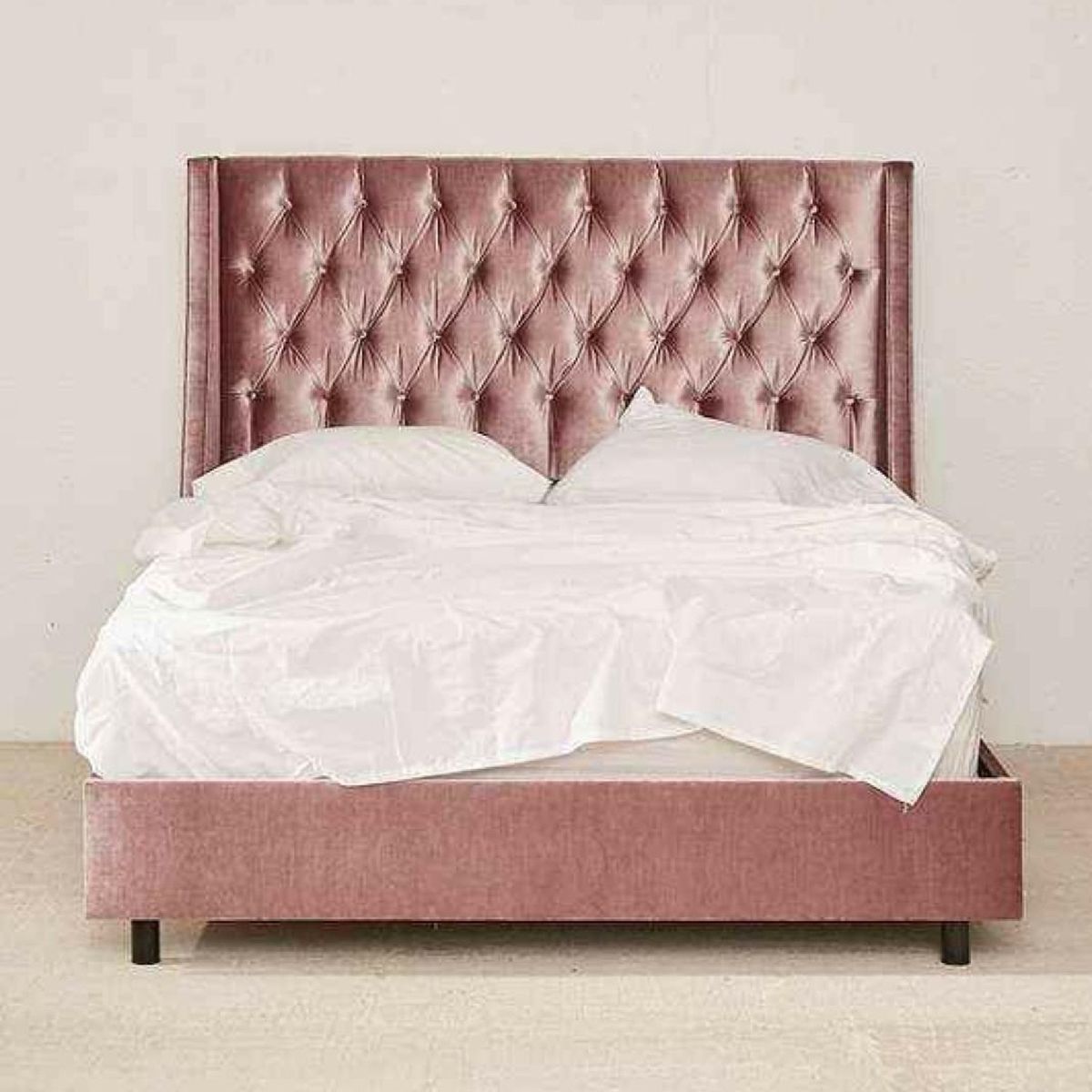 GENERICO - Cabecera Weymi Queen Capitoné - Rosa