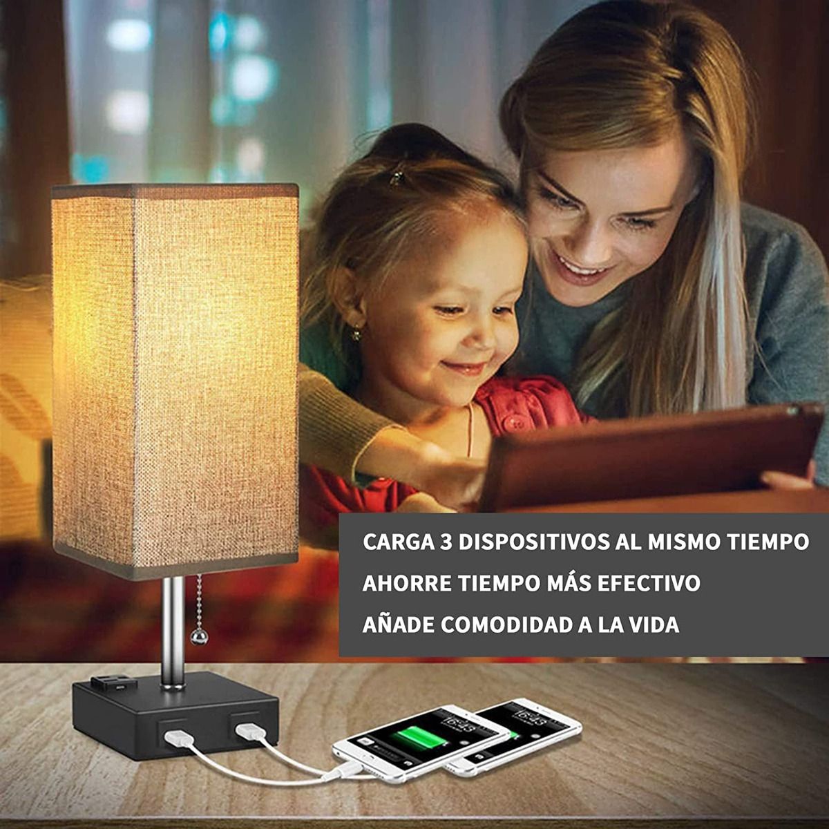 ANYHOGAR - Lámpara Para Decoración De Escritorio Velador