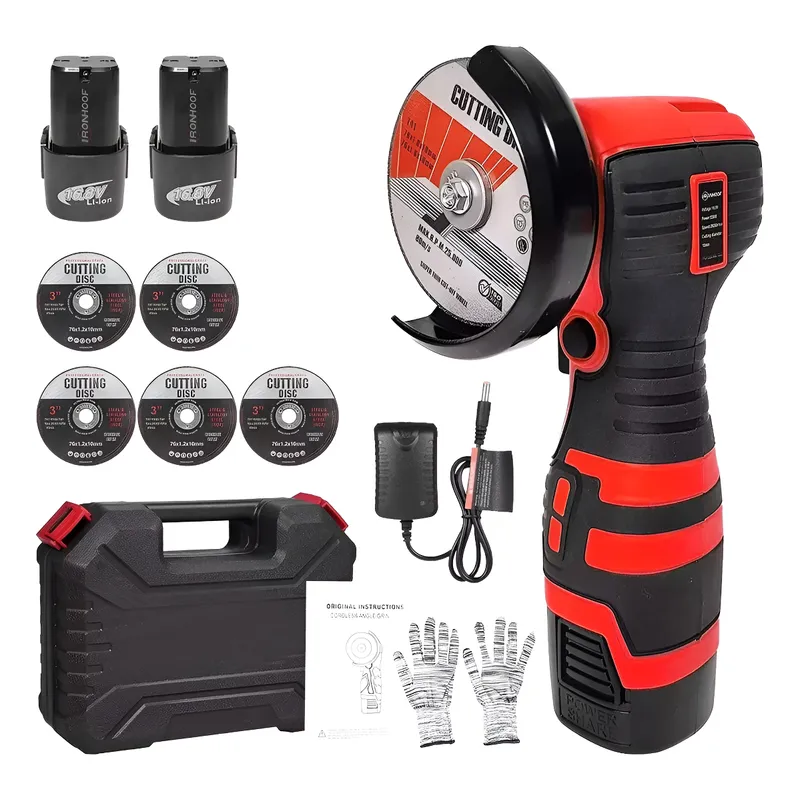 QUICK - Esmeril Angular Galletero Inalambrico Electricos 168v