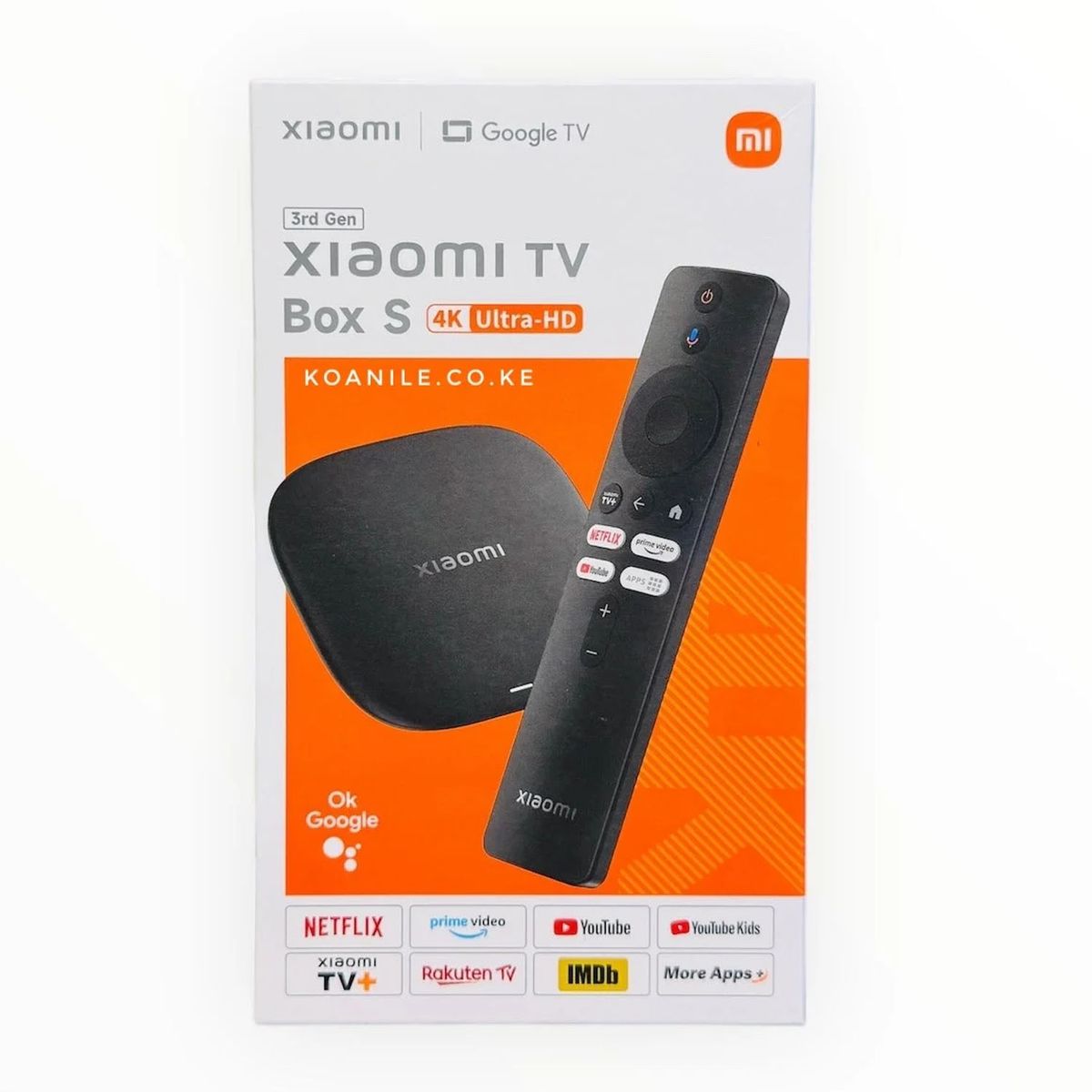 XIAOMI - Xiaomi Mi TV Box S 4K de Tercera Generación 3ra Gen