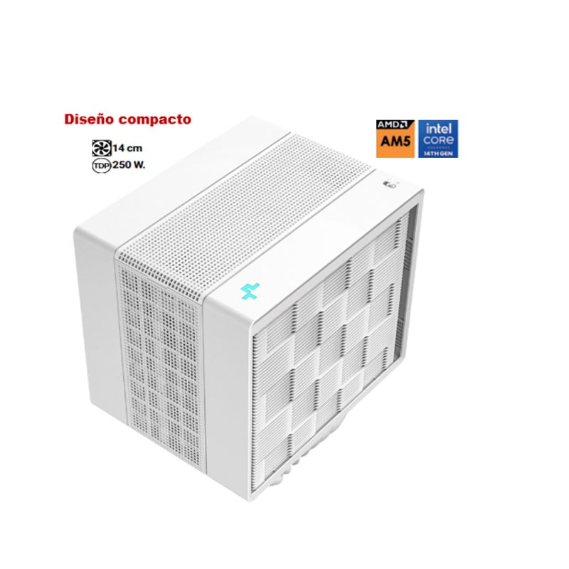 DEEPCOOL - Disipador De CPU ASSASSIN 4S WH 14 cm 250 W. DeepCool