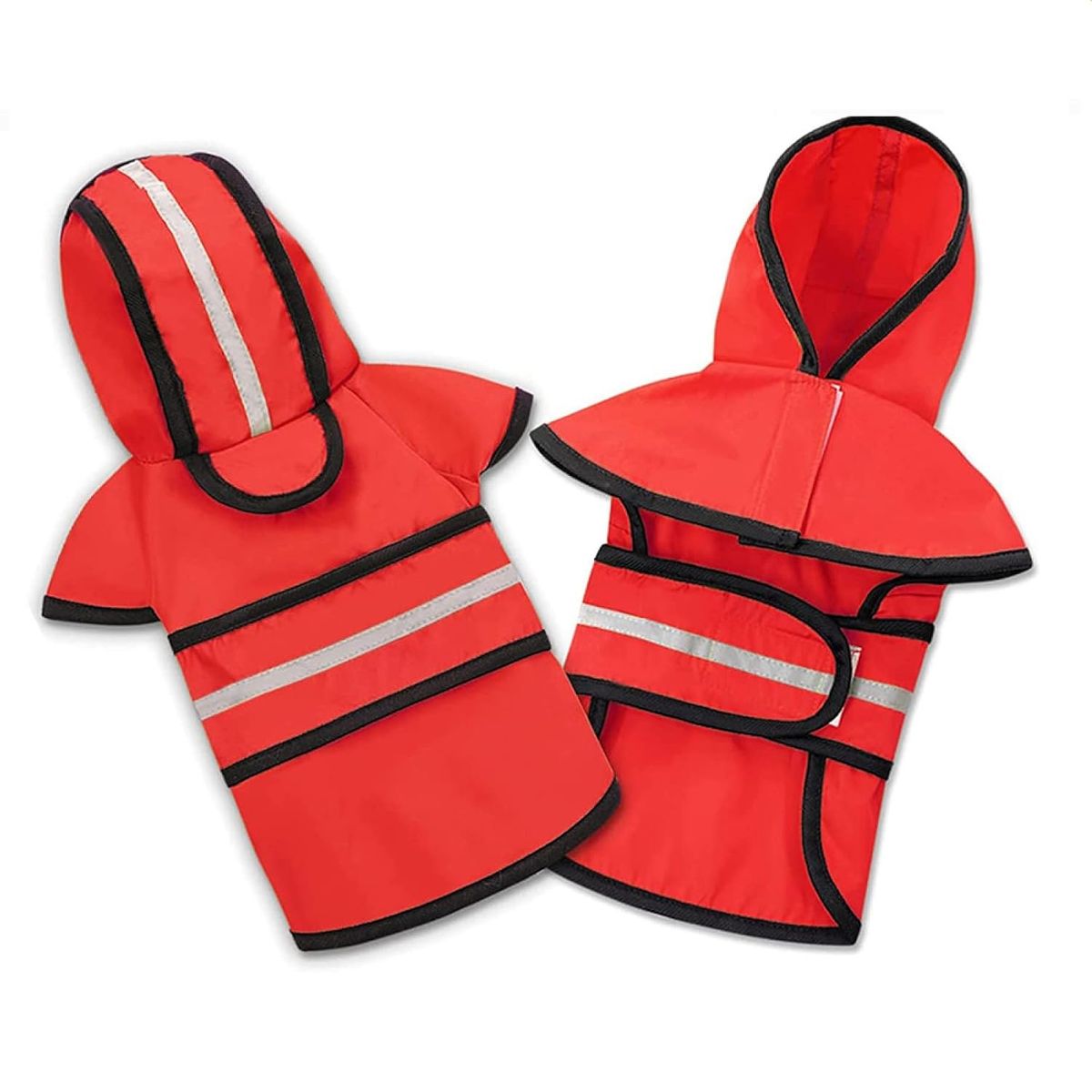 GENERICO - Capa impermeable para perros grandes 13-20kg rojo talla 3XL