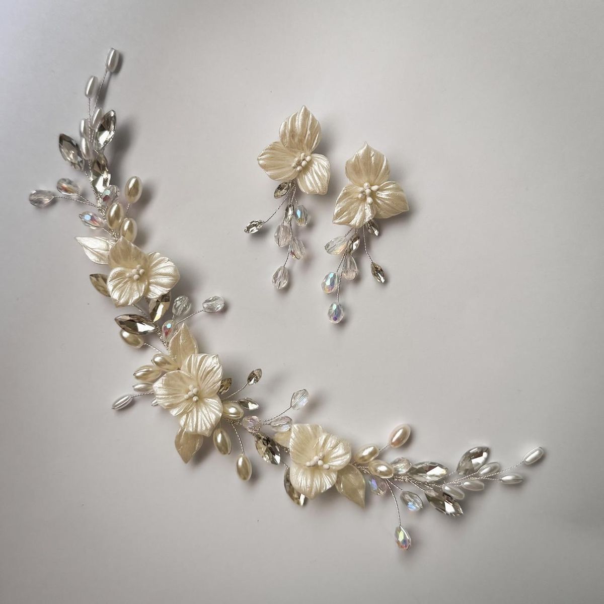 GENERICO - TOCADO TIARA ACCESORIO CABELLO JOYAS DE NOVIA