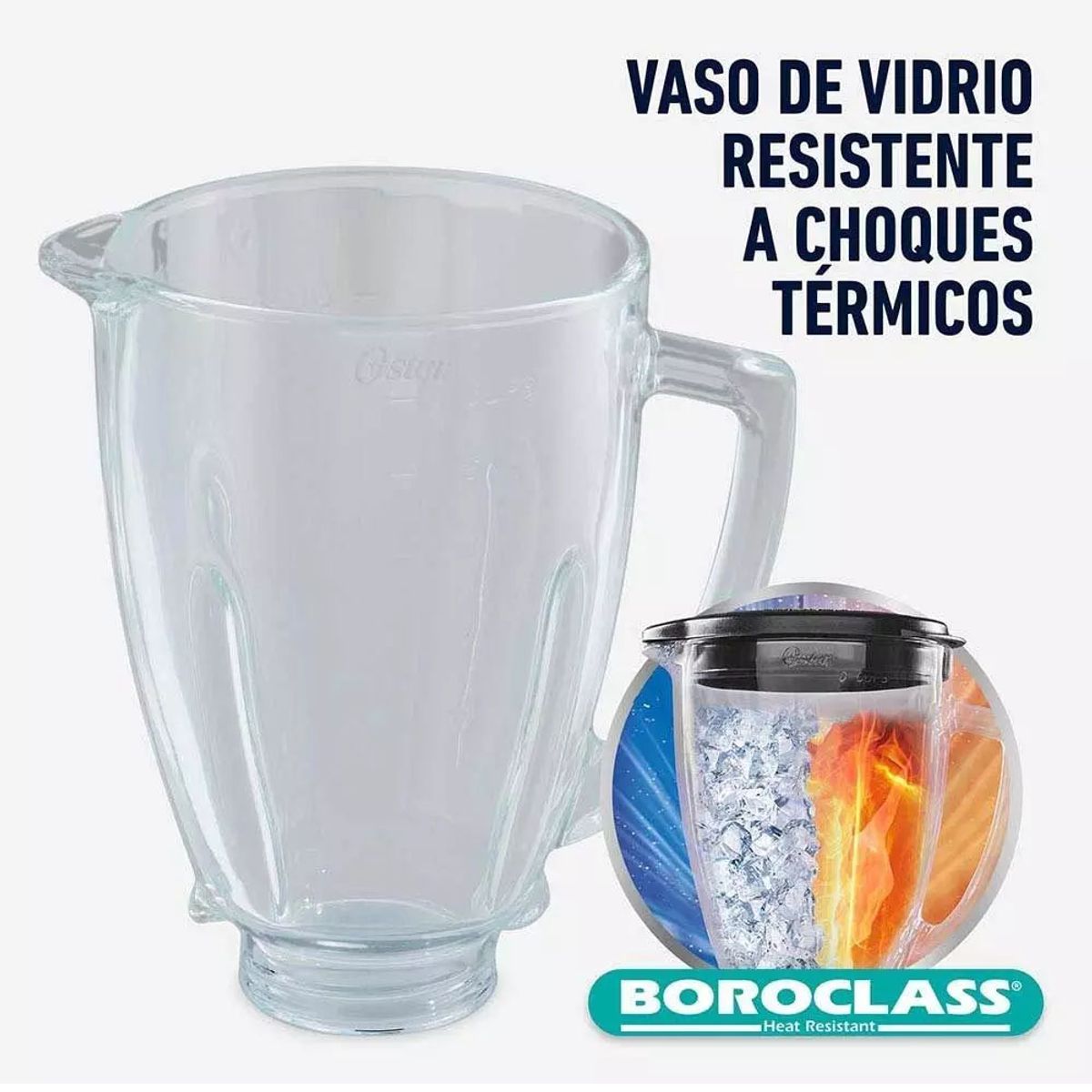 OSTER - Vaso de Vidrio Oster a Granel 124461