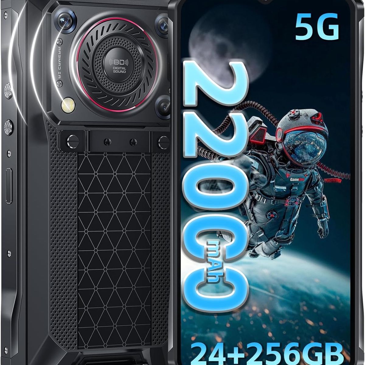 DOOGEE - OUKITEL WP33Pro celular 24GB+256GB 22000mAh NFC