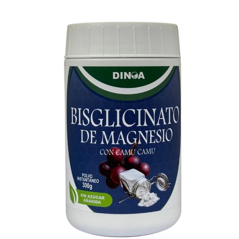 DINOA - Bisglicinato de  Magnesio 300g Dinoa - Descanso reparador -Relajación