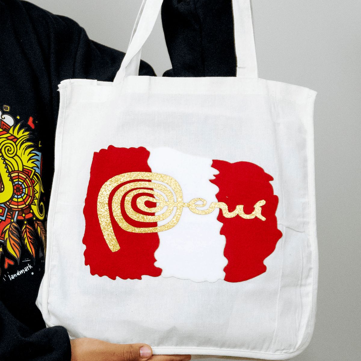 GENERICO - Bolso de tela Motivo Peru