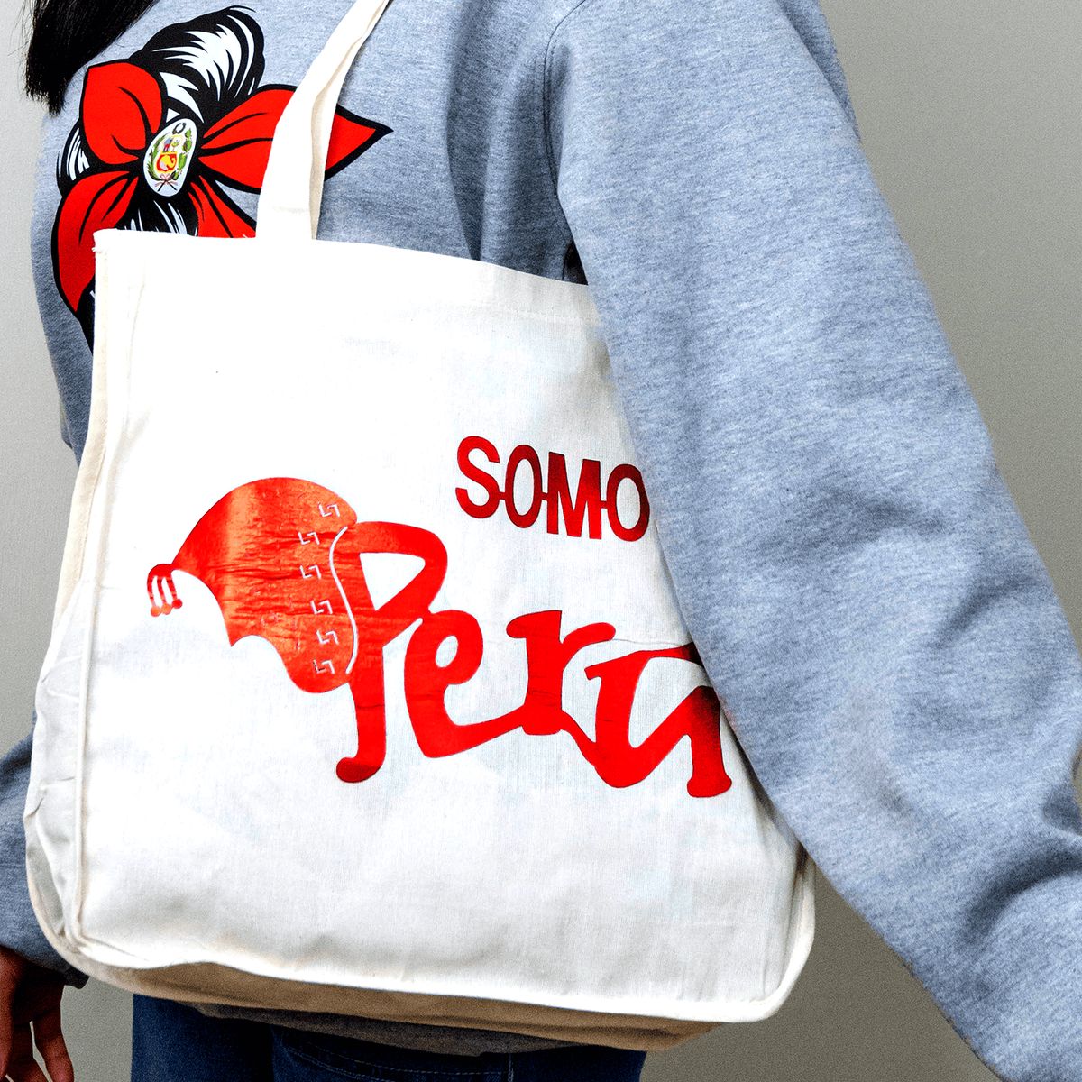 GENERICO - Bolso de tela Motivo Peru