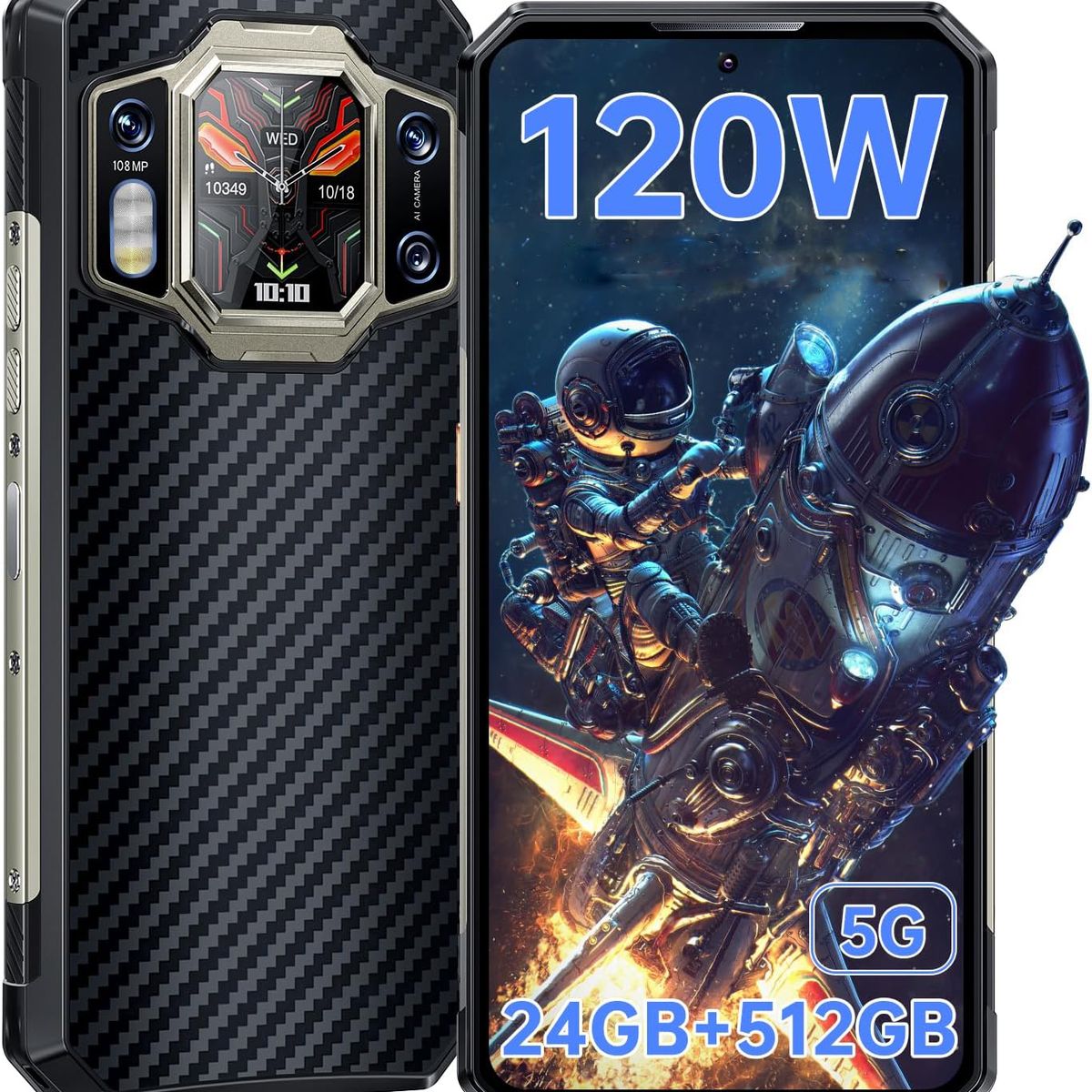 DOOGEE - OUKITEL WP30 PRO 5G celular 24GB+256GB 11000mAh 108MP