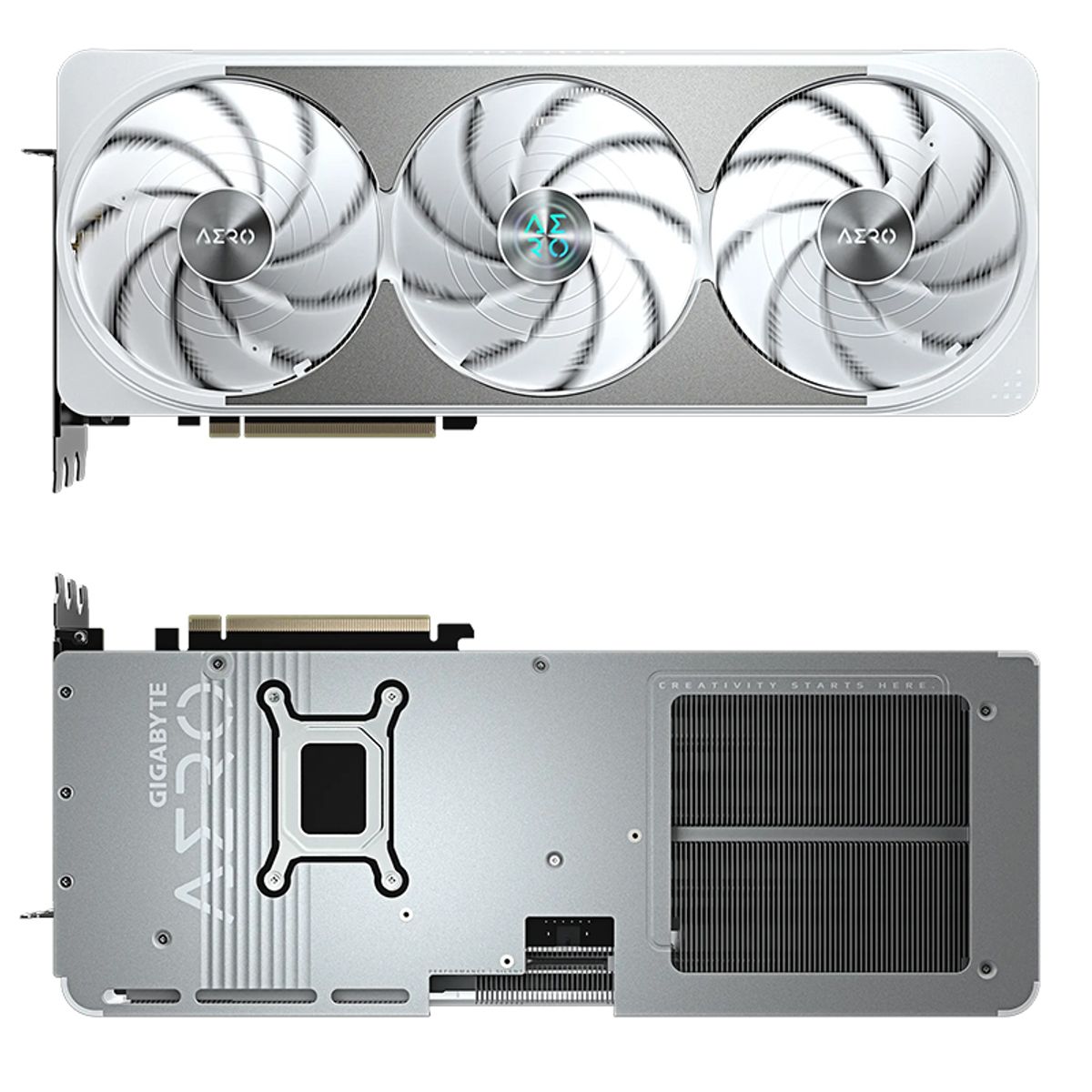 GIGABYTE - Tarjeta de video GIGABYTE GeForce RTX 5070 Ti AERO OC 16G