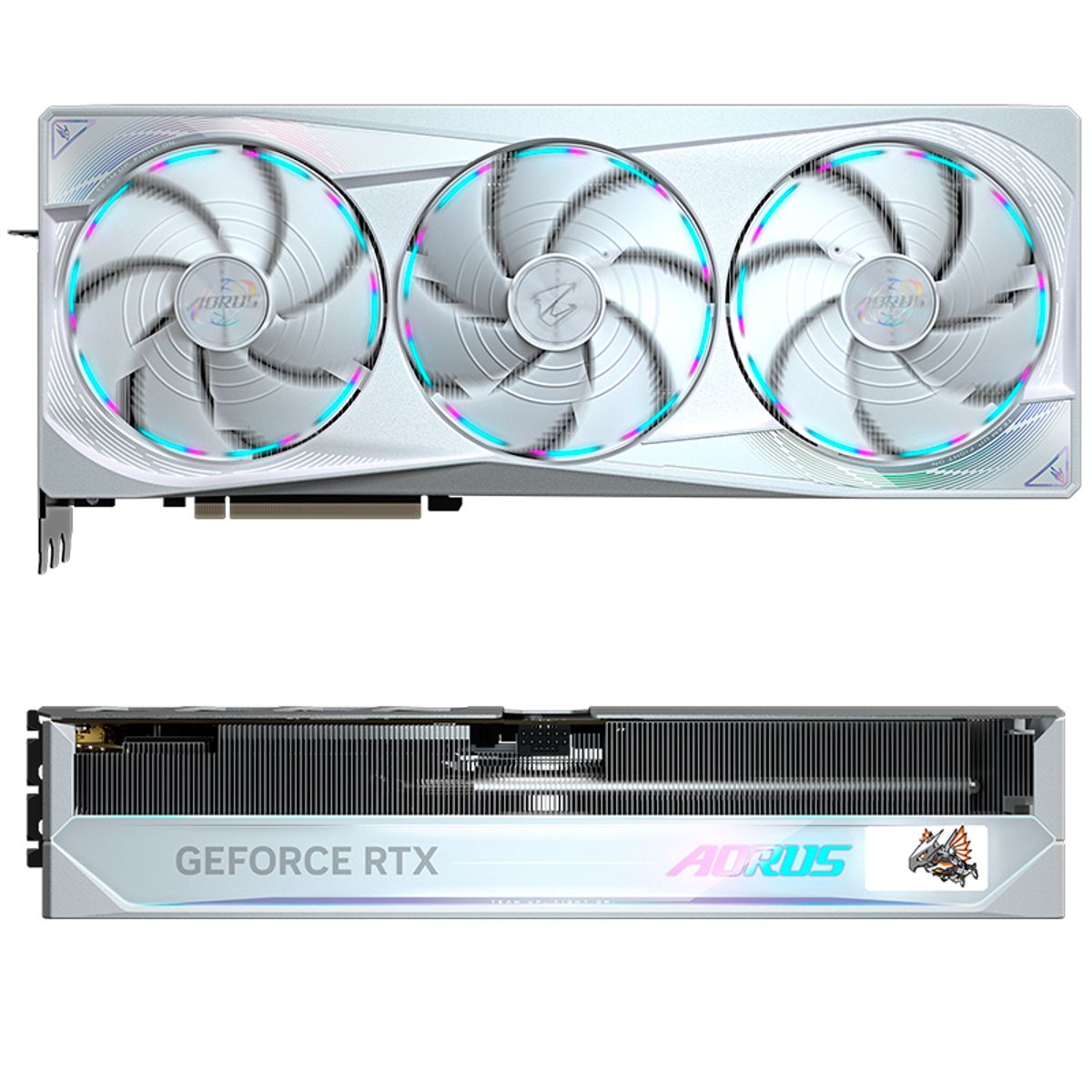 GIGABYTE - Tarjeta de video GIGABYTE AORUS GeForce RTX 5080 MASTER ICE 16G