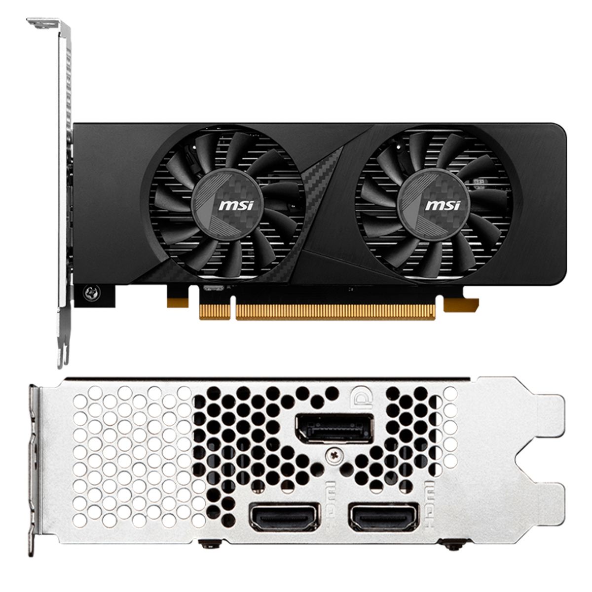 MSI - Tarjeta de video MSI GeForce RTX 3050 LP 6G OC, 6GB GDDR6,