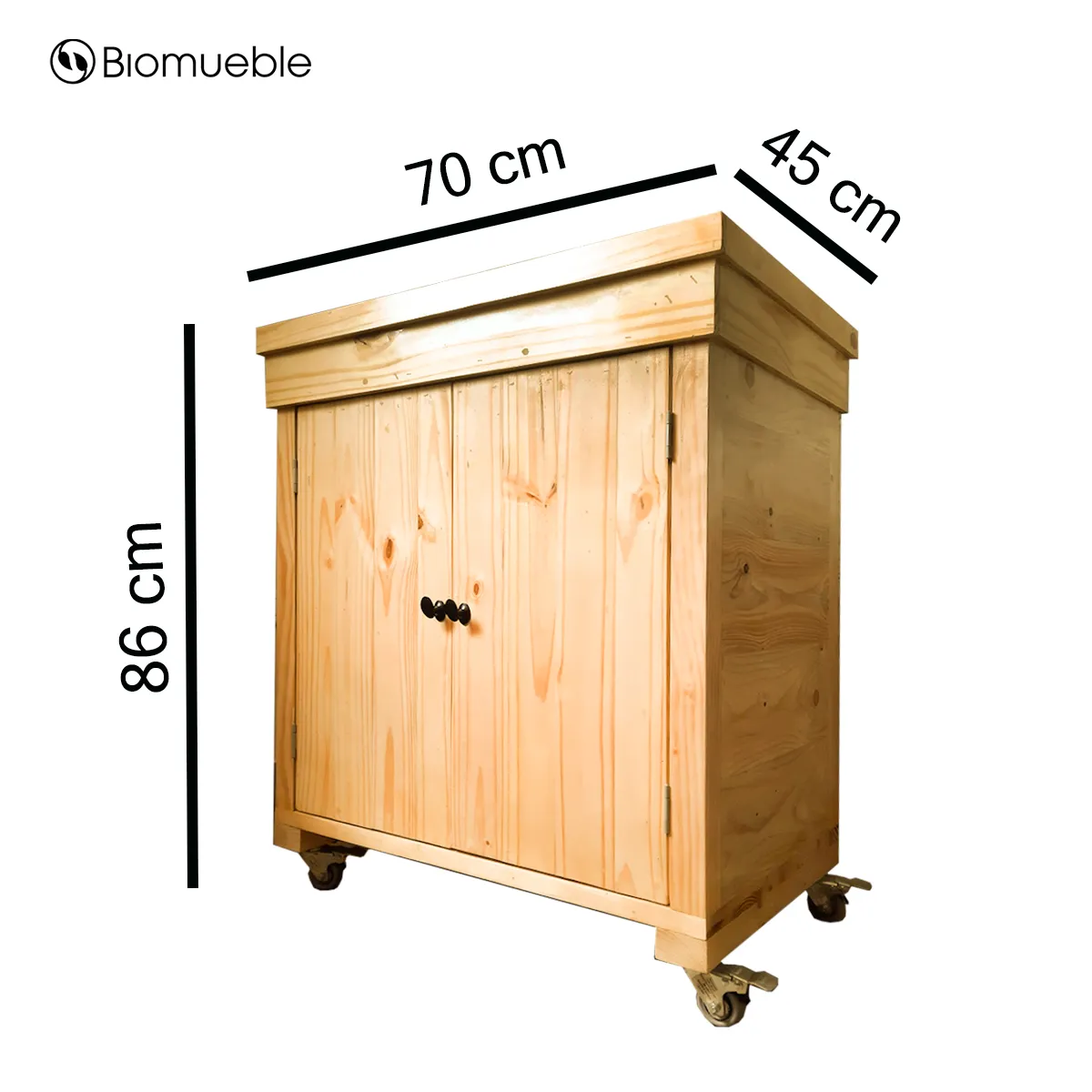 GENERICO - YAKU  Base Eco para Acuario hecha con madera reciclada de palets