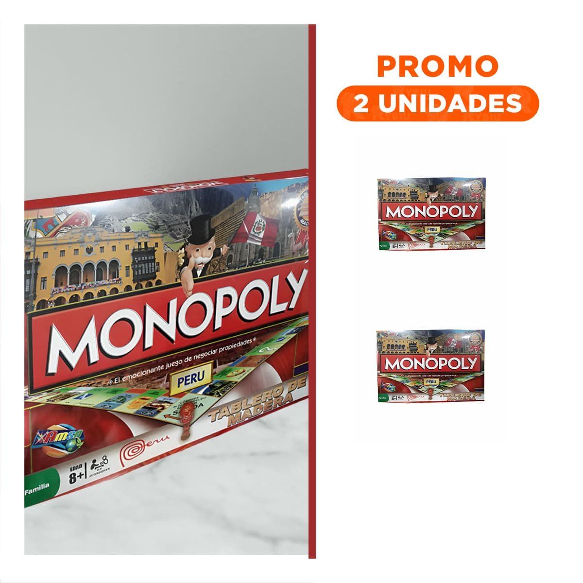 RYBIU IMPORT - Pack2 Juego de Tablero con Madera en Rojo y Verde