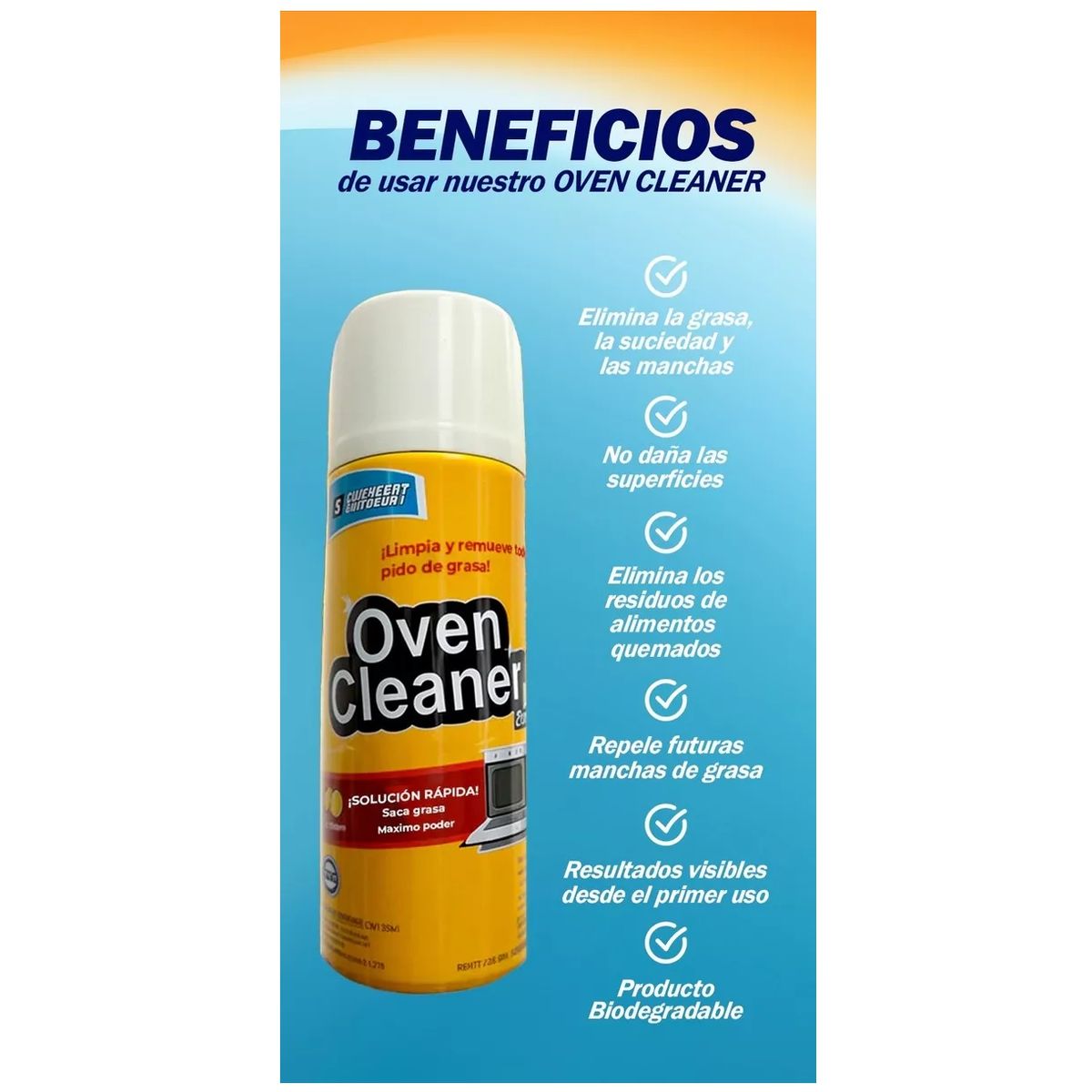 GENERICO - SPRAY QUITA GRASA EXTRA FUERTE SCHUBERT SACA GRASA X 2