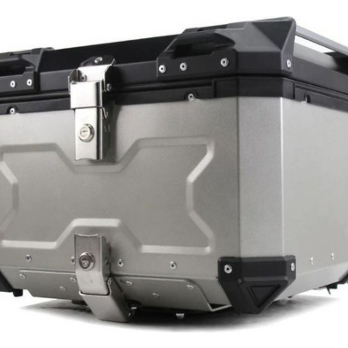 U BUY - Maleta Top Case Aluminio Moto 55 L Plata X-series